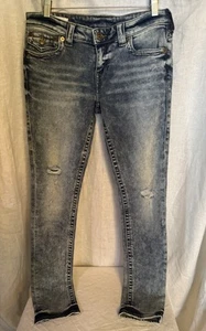 True Religion Womans Size 30 Stella Low Rise Skinny Jeans - Picture 1 of 8
