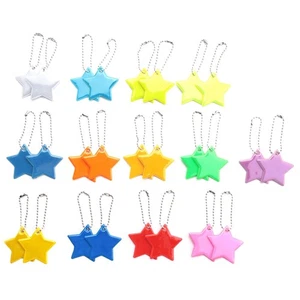 26 Pieces Children's Safety Reflector Pendant,Star Safety Reflector for2850 - Picture 1 of 8