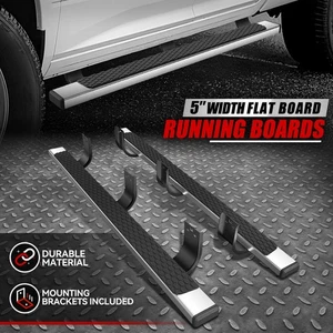 PARA 09-22 RAM 1500-3500 CABINA EXTENDIDA/CUÁDRUPLE ESTRIBERAS BARRA NERF ESCALÓN LATERAL 5" - Imagen 1 de 9