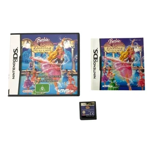 Barbie 12 Dancing Princesses 2DS 3DS Nintendo DS Game Tested Working Complete - Picture 1 of 6