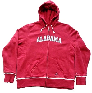 Nike Alabama Crimson Tide Full Zip Hoodie Youth Size XL Football Pockets - Picture 1 of 9