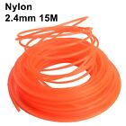Durable Garden Grass Wire 2 4mm Round Cord with 15m Roll of Trimmer Line