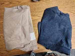 2 Paar Westbound Fit Formula Straight blau/hellbraun Damenjeans Größe 24 1 Paar NEU - Bild 1 von 6