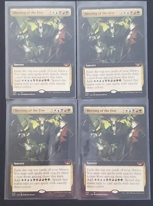 Meeting of the Five Extended Art Playset NM SNC MTG Magic the Gathering - Picture 1 of 2