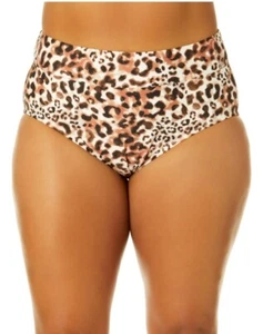 New Time & Tru Womens High Waist Bikini Swim Bottoms Size 3X(24W-26W) - Picture 1 of 3