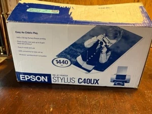 EPSON STYLUS C40UX INK JET PRINTER - Picture 1 of 6