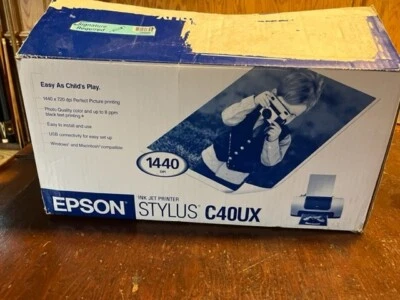 EPSON STYLUS C40UX INK JET PRINTER - Image 1 of 4