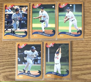 2002 TOPPS TRADED "1-Complete Team Set" LA DODGERS *as shown 10-Cards - Picture 1 of 4