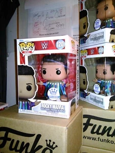 Funko Pop! *DBL Boxed* ROCKY MAIVIA (Metallic) #120 *NEU* MINT/NM Funko Excl WWE - Bild 1 von 13