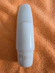 Buescher Tenor Saxophone White Stock 50's Mouthpiece .077" Tip Shank Mold Crack - Picture 1 of 16
