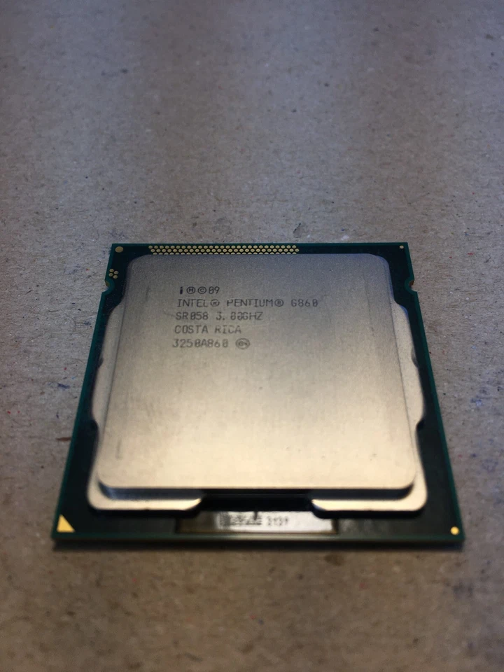 Processador Intel Pentium Dual-Core G860 SR058 CPU 5 GT/s 3 GHz 3MB LGA 1155 - Imagem 1 de 1