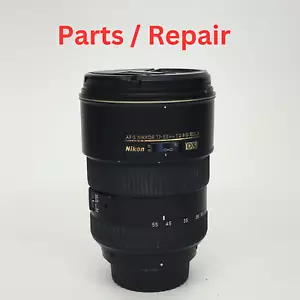 Nikon AF-S Nikkor 17-55mm F/2.8 G ED IF DX Zoomobjektiv, Teile & Reparatur - M125 - Bild 1 von 4