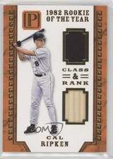 2016 Panini Pantheon Class and Rank Gold /25 Cal Ripken Jr Cal Ripken #CR-CR HOF