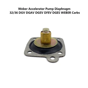 WEBER CARBURETOR ACCELERATOR PUMP DIAPHRAGM 32/36 DGV DGAV DGEV DFEV DGES - Picture 1 of 8