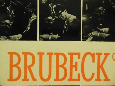 JAZZ GOES TO COLLEGE- Dave Brubeck Quartet CL 566 - 6 Eye Mono Press- Desmond NM - Image 1 of 4