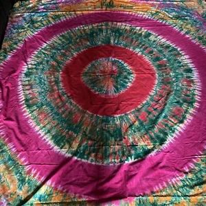 Riesiges Batik Banner / Hintergrund - Grateful Dead - Hippie - Phish - Psychedelisch - Bild 1 von 5