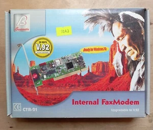 Vintage Internal fax modem CTR-21 Bestmatic - Zdjęcie 1 z 5