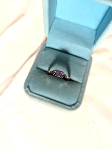 ANILLO TANZANITA CON 3 PIEDRAS PUNTA MTG TALLA 7 Y 2,60 GRAMOS E.925 CHINA - Imagen 1 de 4