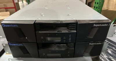 "LOT OF 2" QUANTUM SUPERLOADER 3 L700 TAPE AUTOLOADER - Image 1 of 4