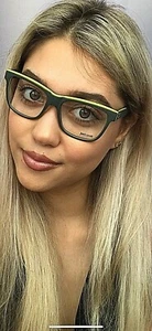 Nuevo marco de gafas para mujer Just Cavalli JC 0611 020 verde 53 mm Rx - Imagen 1 de 11