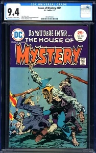 House of Mystery #231 CGC Universal 9.4 OW/W Pages - Bernie Wrightson Cover - Picture 1 of 2