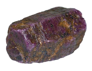 35.5 Gram 1 1/3 Inch Ruby Crystal Rough Prismatic Specimen Carving Cab Rough EC9 - Picture 1 of 6
