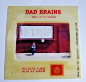 Dad Brains 7" The Little Things Picture Vinyl Bad Brains Pirate Press Flexi Disc - Picture 1 of 2