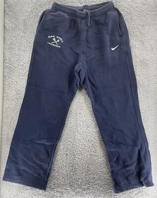 Мужские тренировочные штаны Nike Blue Oak Knoll Lacrosse на шнурке размер XL Xtra Large - Изображение 1 из 4