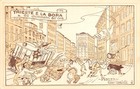 9922) TRIESTE E LA BORA, PIAZZA GARIBALDI. PIAZZA GARIBALDI.