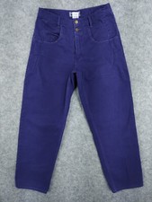 Vintage GUESS Women 31 Jeans High Waist Mom Purple USA Georges Marciano 80s