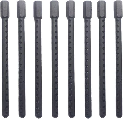 8 piezas soportes de poste de carrocería de plástico columna de carcasa de coche de radiocontrol compatible con HSP Redcat Ra Foto 1 de 4