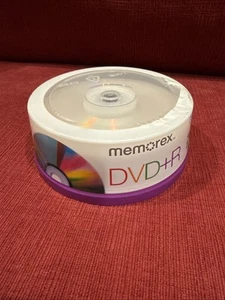 Memorex DVD+R 16x 25-Pack New - Sealed - Picture 1 of 4