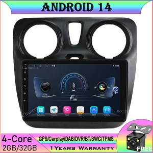 9"Android Autoradio Stereo Carplay GPS Navi For Renault Lodgy Dacia Dokker 12-21 - Picture 1 of 12