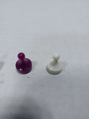 1979 Plastic CLUE Board Game Pieces PAWNS Choose Color - Image 1 of 4