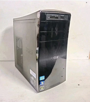 ACER aspire M3970 - INTEL i3-2100 - RAM 4Gb - 500GB - PC Computer Windows 7 ✅ - Immagine 1 di 4