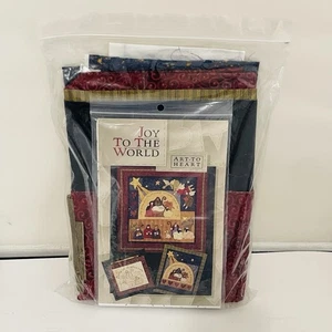 FREUDE AN DER WELT Quilt-Set von Art To Heart Weihnachten Jesus Krippe - Bild 1 von 6