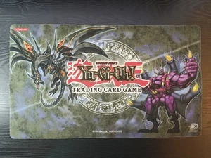 Yugioh Playmat Vampire Genesis Red Eyes Darkness Dragon Hobby League Upper Deck - Picture 1 of 2