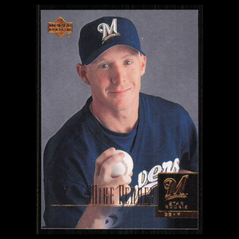 Mike Penney Rookie #275 2001 Upper Deck Milwaukee Brewers Baseball Card MLB NM - Image 1 of 3