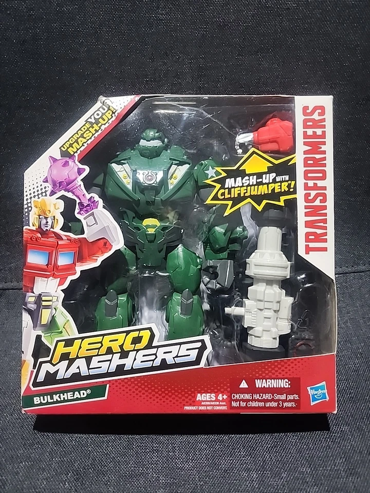 Hero Mashers Bulk Head Hasbro Transformers 2013 New Sealed Retired Set - Image 1 of 4