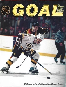 RARE OCT. 10TH 1985 MAPLE LEAFS VS BRUINS PROGRAM - 1ST GAME OF SEASON ! - Picture 1 of 1