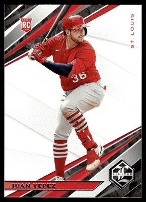 2022 Panini Chronicles Limited Juan Yepez St. Louis Cardinals #2 - Image 1 of 2