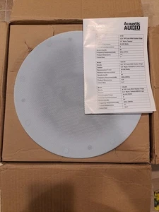 Acoustic Audio In-Ceiling Speaker R192 for home audio systems - NEW - Picture 1 of 2
