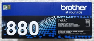 Brother TN880 Black Super High Yield Toner Cartridge Brand New Sealed - Picture 1 of 10
