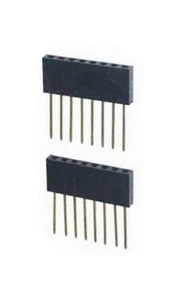 Buchsenleiste Mikrocontroller Header stapelbar extra lang 8-polig 2 Stück (0082) - Bild 1 von 1