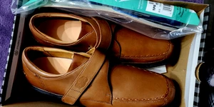 Dr. Comfort Frank Mens Bark Leather W/ Diabetic Insoles Shoes Size US 14W - Picture 1 of 21