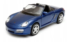 Welly Porsche Boxster S Blue 1:34 1:39 Scales 4.5 Inch Diecast Model Car in Box - Picture 1 of 10