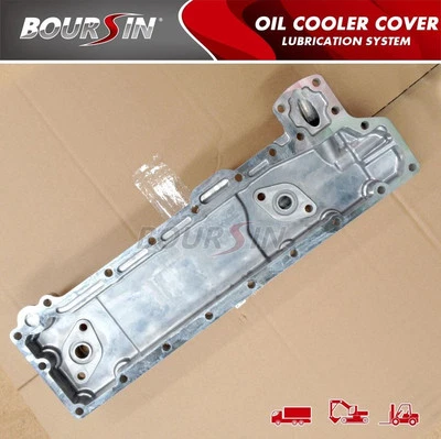 Cubierta del enfriador de aceite compatible con ISUZU NPR 4BD1 4BD1T 3,9 L 1986-1991 Foto 1 de 2