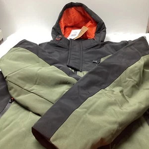 NWT $210 Avalanche Outdoor Supply Company Men's Ski Jacket Black Size Medium - Picture 1 of 14