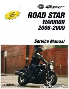 2006-2009 Yamaha XV1700 Road Star Warrior Motorcycle Service Manual : LIT-116... - Picture 1 of 1