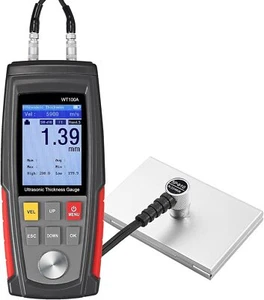 Digitales LCD Ultraschall Dickenmessgerät 1.0-225mm für Metall Glas Stahl Tester - Bild 1 von 9
